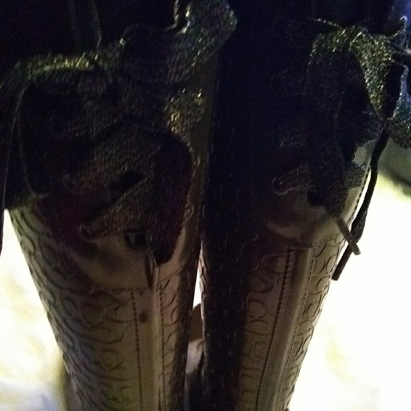 COACH brown RAINBOOTS 10B - Picture 5 of 7